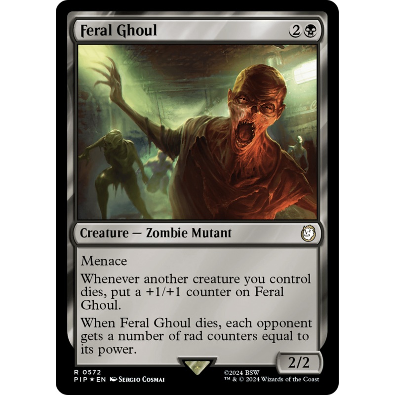 Feral Ghoul (Surge Foil) [Fallout]